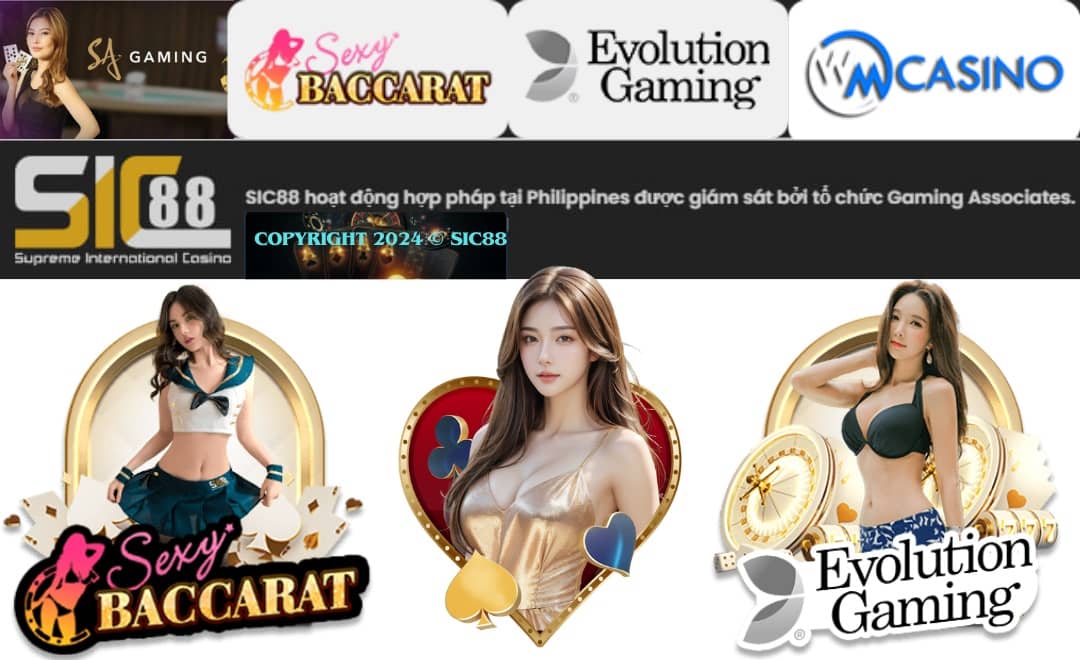 Những sảnh game casino nổi tiếng được cung cấp từ công ty điều hành cá cược