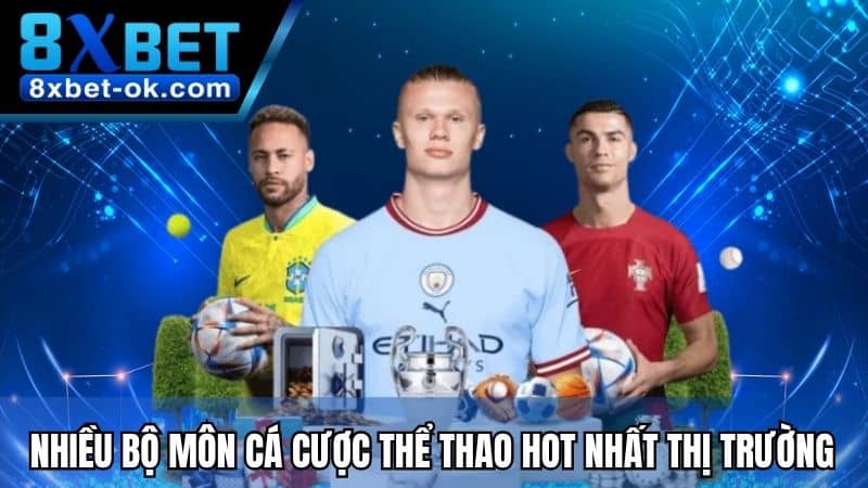 Nhiều bộ môn cá cược Thể Thao hot nhất thị trường